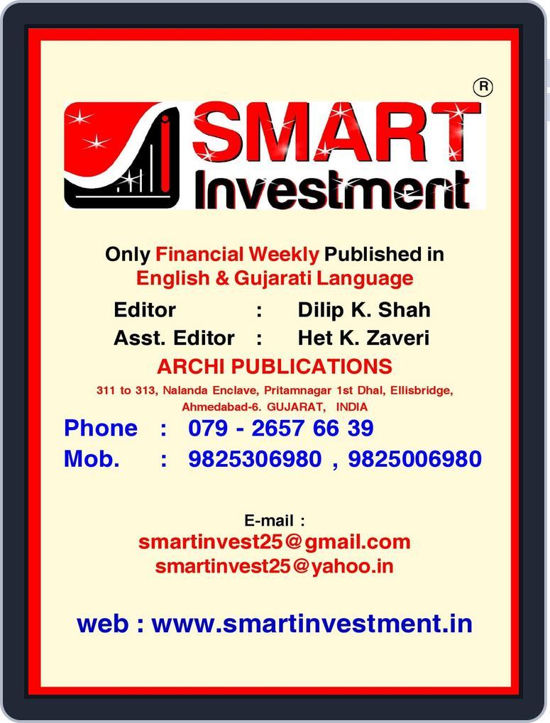 SMART INVESTMENT (Digital) Subscription                    August 25th, 2026 Issue