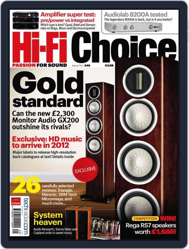 Hi-Fi Choice July 20th, 2011 Digital Back Issue Cover