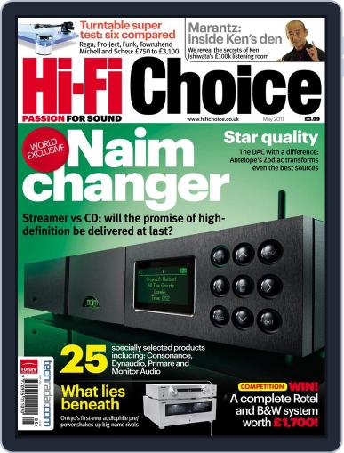 Hi-Fi Choice March 30th, 2011 Digital Back Issue Cover