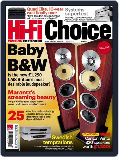 Hi-Fi Choice March 2nd, 2011 Digital Back Issue Cover