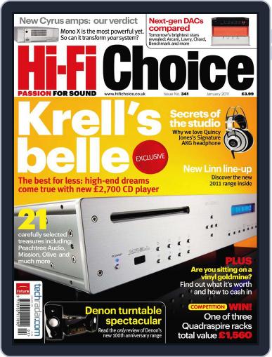 Hi-Fi Choice December 8th, 2010 Digital Back Issue Cover