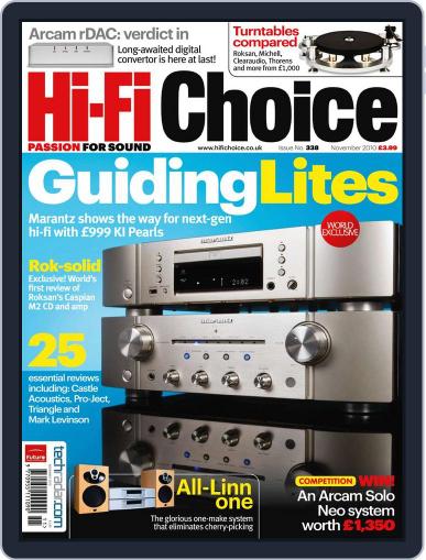 Hi-Fi Choice September 15th, 2010 Digital Back Issue Cover