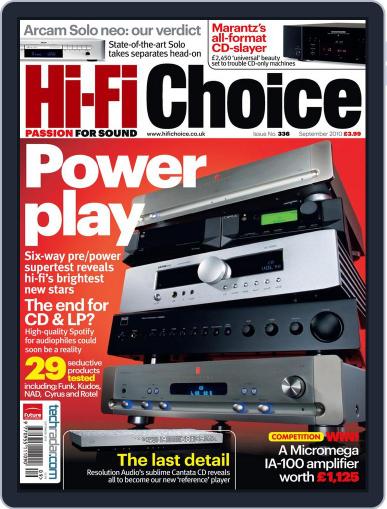 Hi-Fi Choice July 21st, 2010 Digital Back Issue Cover