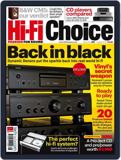 Hi-Fi Choice June 23rd, 2010 Digital Back Issue Cover