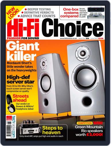 Hi-Fi Choice April 28th, 2010 Digital Back Issue Cover