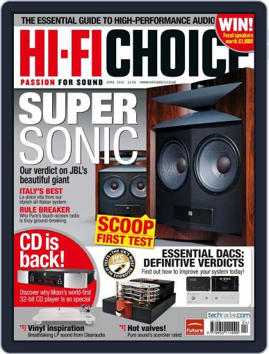 Hi-Fi Choice March 3rd, 2010 Digital Back Issue Cover