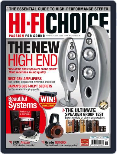 Hi-Fi Choice September 16th, 2009 Digital Back Issue Cover
