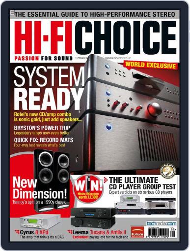 Hi-Fi Choice July 23rd, 2009 Digital Back Issue Cover