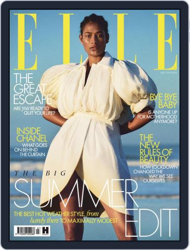 Elle UK July 1st, 2020 Digital Back Issue Cover