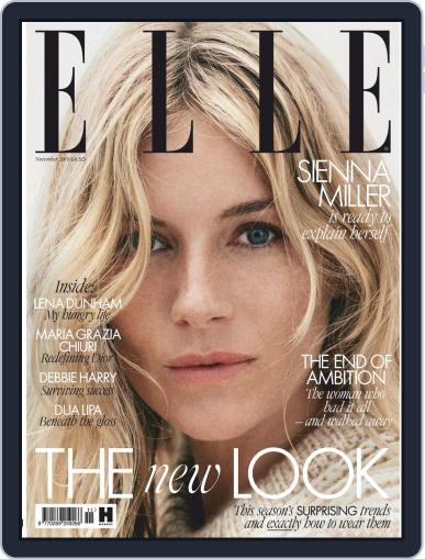 Elle UK November 1st, 2019 Digital Back Issue Cover