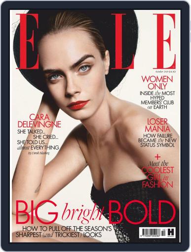 Elle UK October 1st, 2019 Digital Back Issue Cover