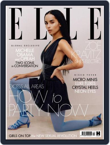 Elle UK December 1st, 2018 Digital Back Issue Cover