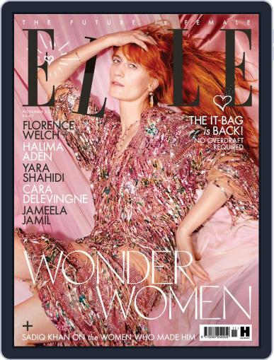 Elle UK November 1st, 2018 Digital Back Issue Cover