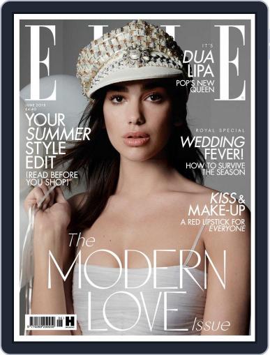 Elle UK June 1st, 2018 Digital Back Issue Cover