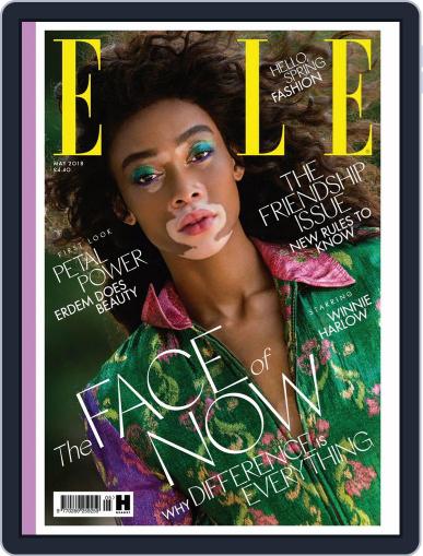 Elle UK May 1st, 2018 Digital Back Issue Cover