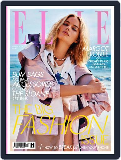 Elle UK March 1st, 2018 Digital Back Issue Cover