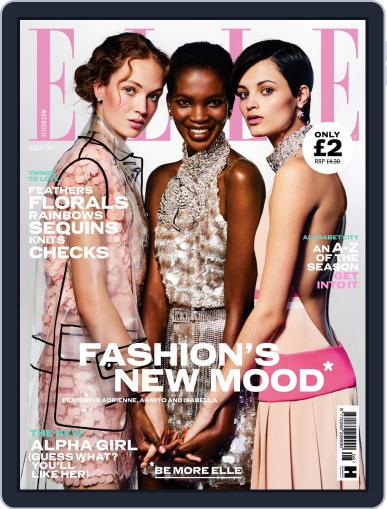 Elle UK August 1st, 2017 Digital Back Issue Cover