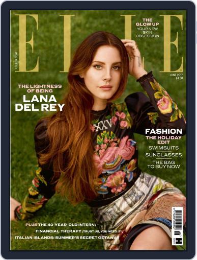 Elle UK June 1st, 2017 Digital Back Issue Cover