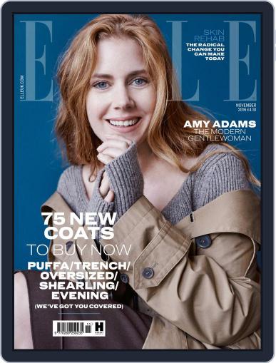 Elle UK November 1st, 2016 Digital Back Issue Cover