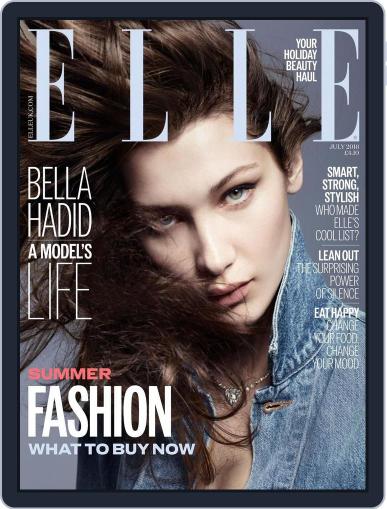 Elle UK June 1st, 2016 Digital Back Issue Cover