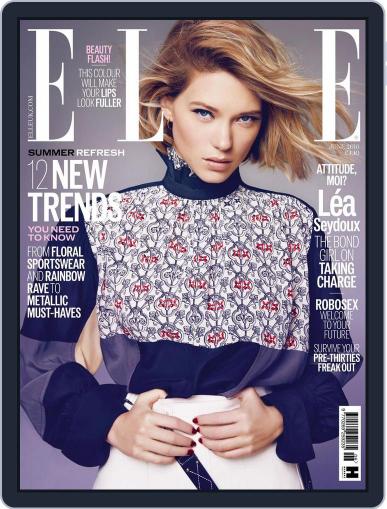 Elle UK May 4th, 2016 Digital Back Issue Cover