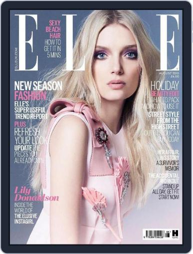 Elle UK July 1st, 2015 Digital Back Issue Cover
