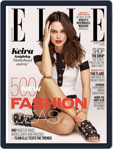 Elle UK January 28th, 2015 Digital Back Issue Cover
