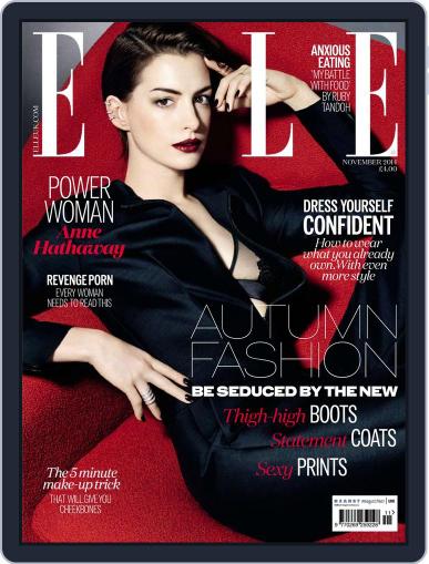 Elle UK October 1st, 2014 Digital Back Issue Cover