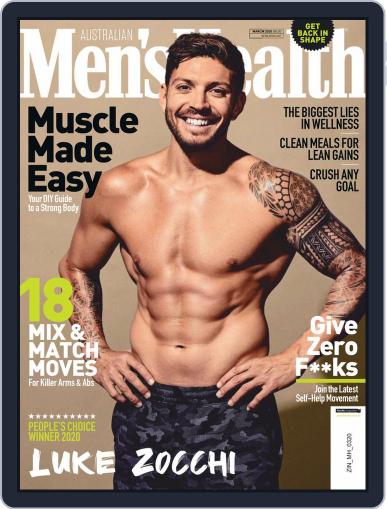 Men's Health Australia March 1st, 2020 Digital Back Issue Cover