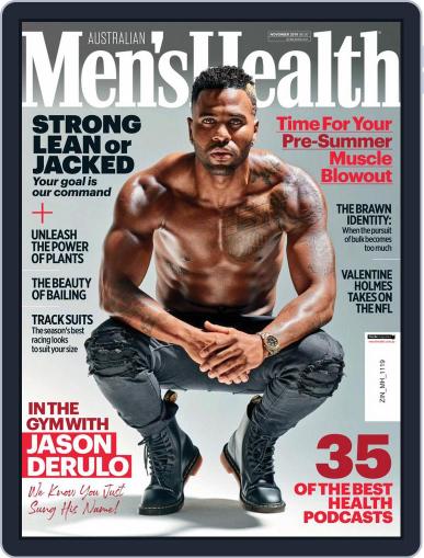 Men's Health Australia November 1st, 2019 Digital Back Issue Cover