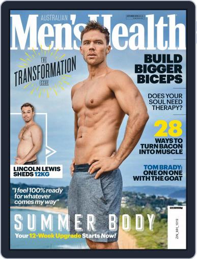 Men's Health Australia October 1st, 2019 Digital Back Issue Cover