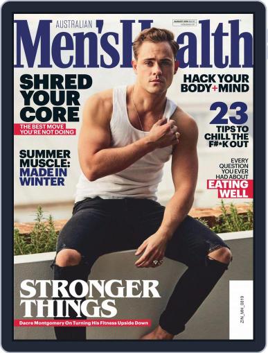 Men's Health Australia August 1st, 2019 Digital Back Issue Cover