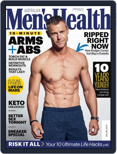 Men's Health Australia February 1st, 2019 Digital Back Issue Cover