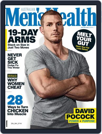 Men's Health Australia July 1st, 2018 Digital Back Issue Cover
