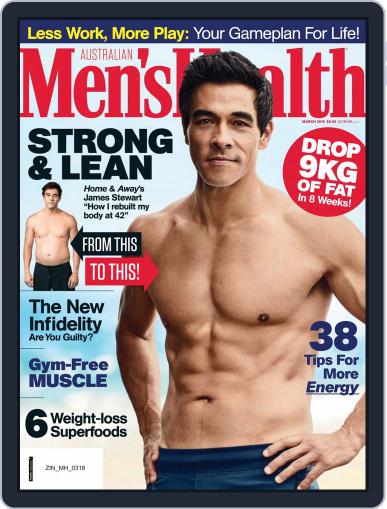 Men's Health Australia March 1st, 2018 Digital Back Issue Cover