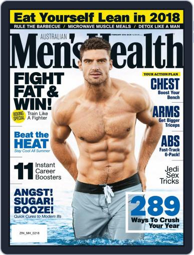 Men's Health Australia February 1st, 2018 Digital Back Issue Cover