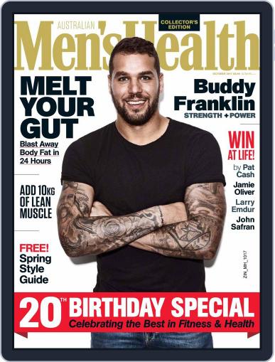 Men's Health Australia October 1st, 2017 Digital Back Issue Cover