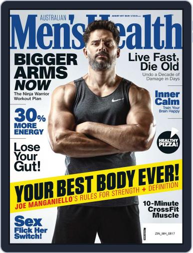 Men's Health Australia August 1st, 2017 Digital Back Issue Cover