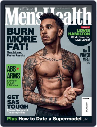 Men's Health Australia June 1st, 2017 Digital Back Issue Cover