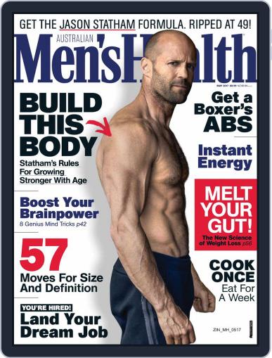 Men's Health Australia May 1st, 2017 Digital Back Issue Cover