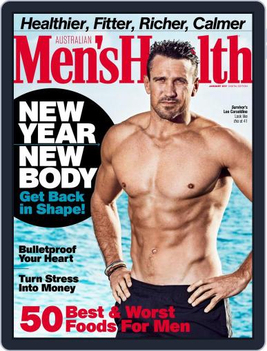 Men's Health Australia January 1st, 2017 Digital Back Issue Cover