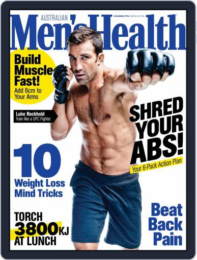 Men's Health Australia December 1st, 2016 Digital Back Issue Cover