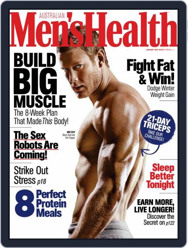 Men's Health Australia July 10th, 2016 Digital Back Issue Cover