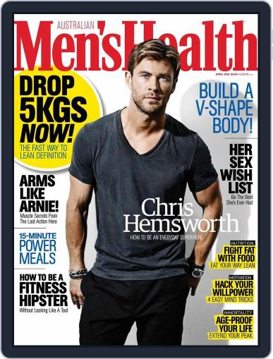 Men's Health Australia March 7th, 2016 Digital Back Issue Cover