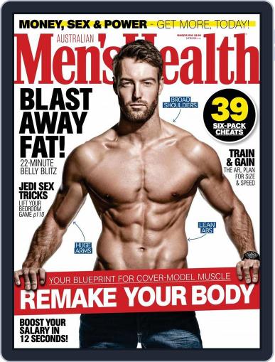 Men's Health Australia February 8th, 2016 Digital Back Issue Cover
