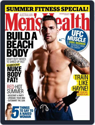 Men's Health Australia November 30th, 2015 Digital Back Issue Cover