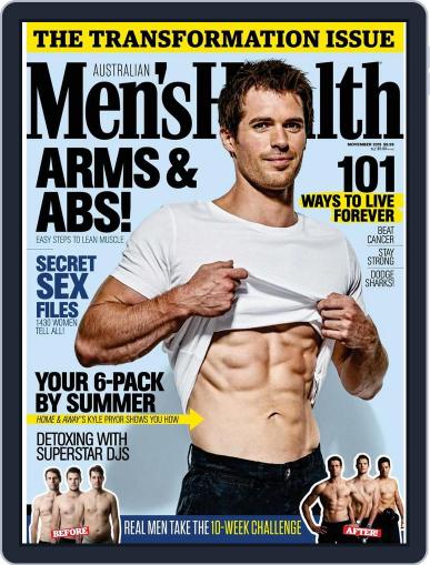 Men's Health Australia October 31st, 2015 Digital Back Issue Cover