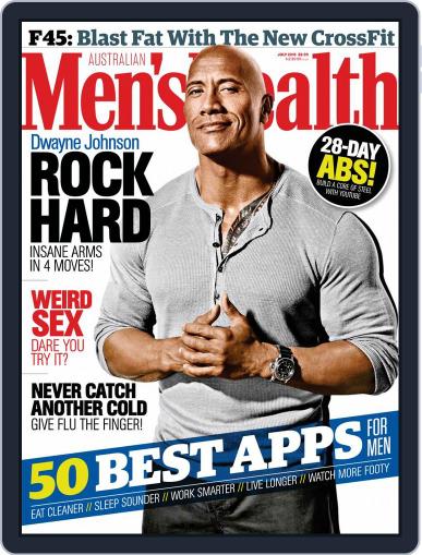 Men's Health Australia June 10th, 2015 Digital Back Issue Cover