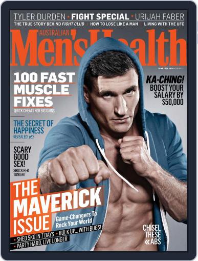 Men's Health Australia May 18th, 2015 Digital Back Issue Cover