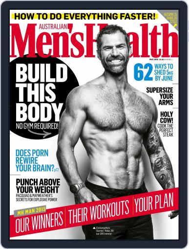 Men's Health Australia April 17th, 2015 Digital Back Issue Cover